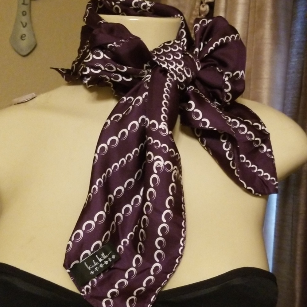 Vintage Miller Satin Scarf